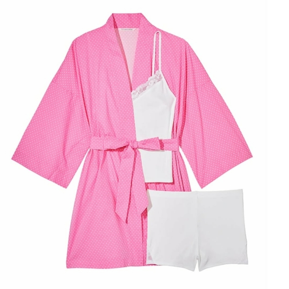 Victoria Secret 3 Piece Pajama Set Size XXL NWT